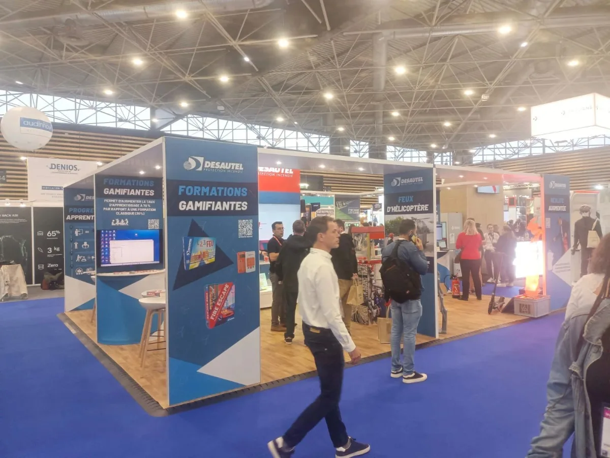 Stand modulaire 60 — Desautel — Préventica Lyon